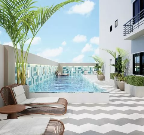 Render do Residencial Rio de Janeiro — Jardim Praia Mar em Itapema 2 em Itapema SC
