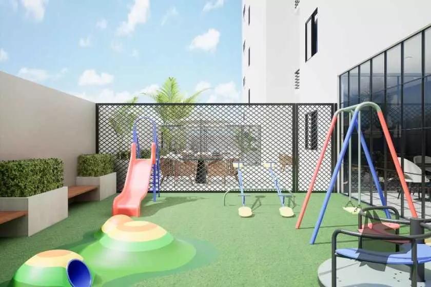 Render do Residencial Rio de Janeiro — Jardim Praia Mar em Itapema 13 em Itapema SC