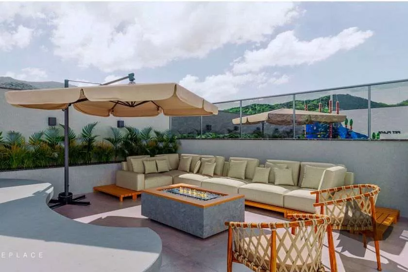 Render do Vive la Vie Residence — Varzea 19 em Itapema SC