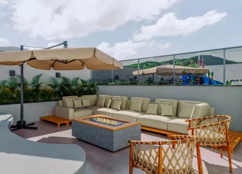 Render do Vive la Vie Residence — Varzea 9 em Itapema SC