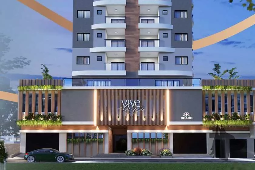 Render do Vive la Vie Residence — Varzea 8 em Itapema SC