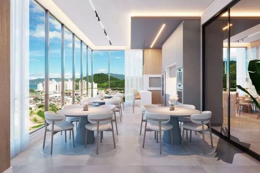 Render do Spazio Haja Residencial — Tabuleiro dos Oliveiras 5 em Itapema SC
