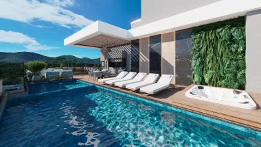 Render do Spazio Haja Residencial — Tabuleiro dos Oliveiras 9 em Itapema SC
