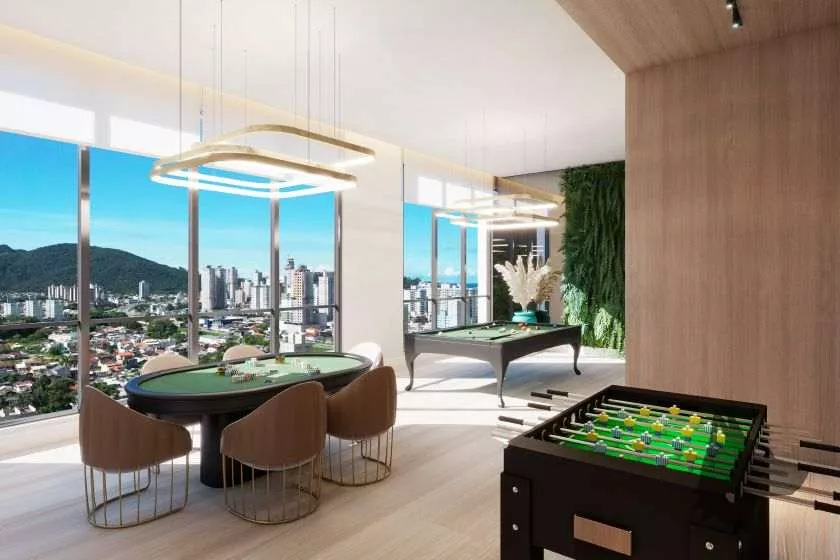 Render do Spazio Haja Residencial — Tabuleiro dos Oliveiras 15 em Itapema SC