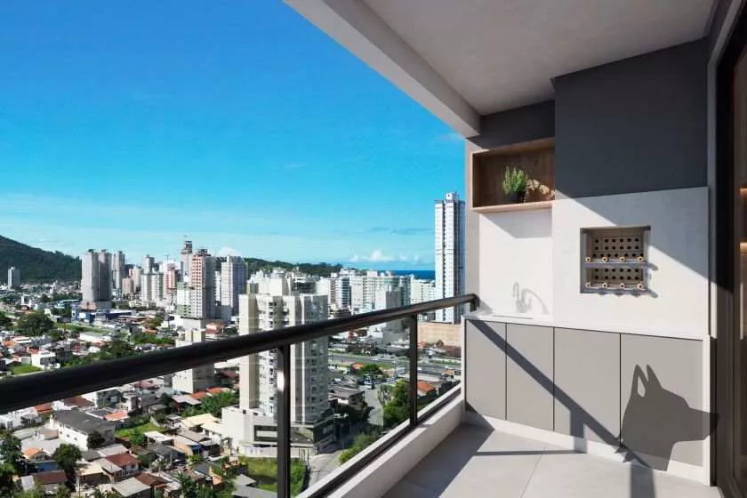 Render do Spazio Haja Residencial — Tabuleiro dos Oliveiras 7 em Itapema SC