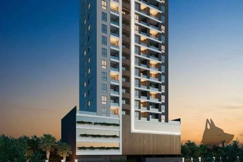 Render do Spazio Haja Residencial — Tabuleiro dos Oliveiras 8 em Itapema SC