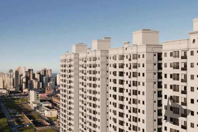 Render do Versailles Home Club - Torre 1 e 2 — Jardim Praia Mar 4 em Itapema SC