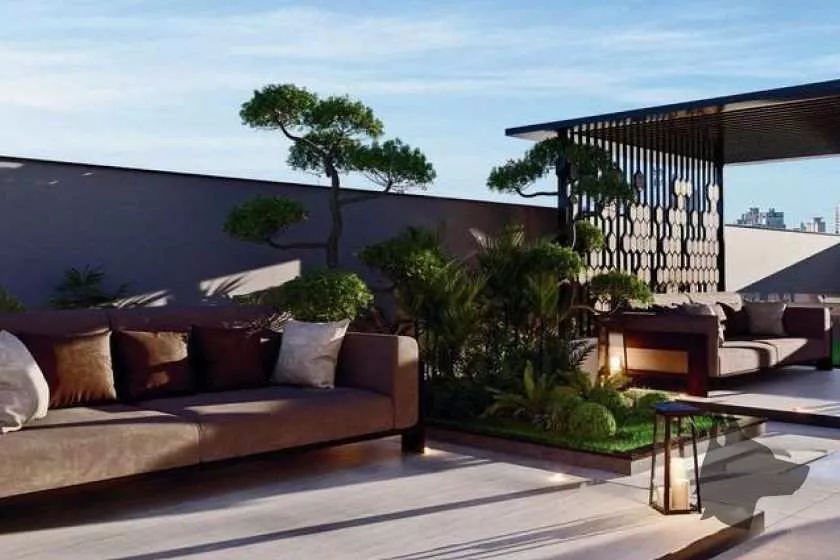 Render do Delta Tower Vertical Home — Morretes 12 em Itapema SC