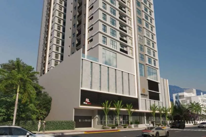 Render do Maybelly Towers — Jardim Praia Mar 8 em Itapema SC