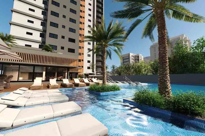 Render do Green Plaza — Itapema 13 em Itapema SC