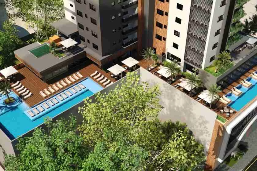 Render do Green Plaza — Itapema 4 em Itapema SC