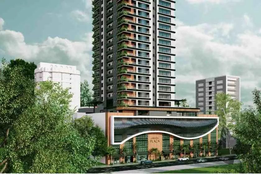 Render do Green Plaza — Itapema 6 em Itapema SC