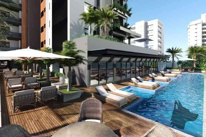 Render do Green Plaza — Itapema 5 em Itapema SC