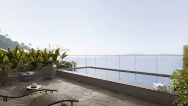 Render do Sense/Mare — Ilhota 8 em Itapema SC