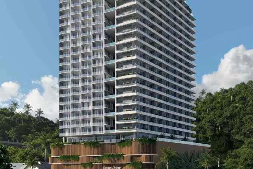 Render do Sense/Mare — Ilhota 11 em Itapema SC