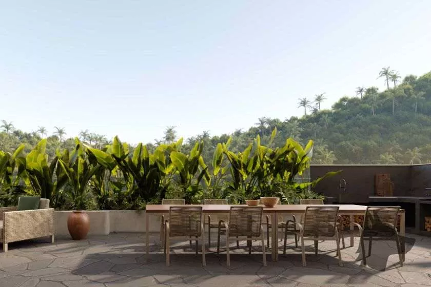 Render do Sense/Mare — Ilhota 15 em Itapema SC