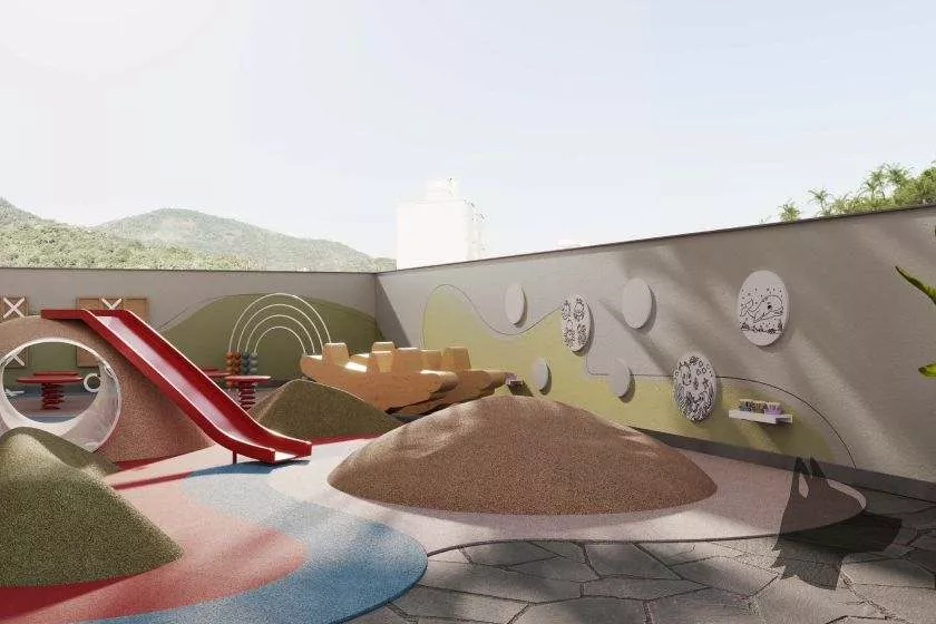 Render do Sense/Mare — Ilhota 20 em Itapema SC