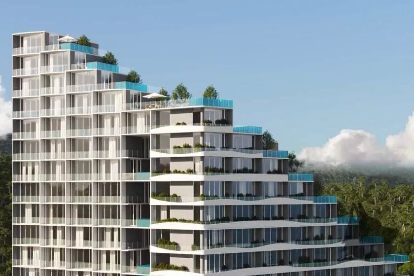 Render do Sense/Mare — Ilhota 3 em Itapema SC
