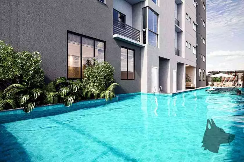 Render do Everett Residence — Jardim Praia Mar 5 em Itapema SC