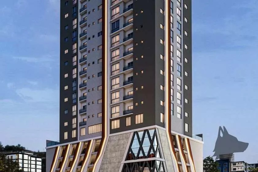 Render do Everett Residence — Jardim Praia Mar 8 em Itapema SC