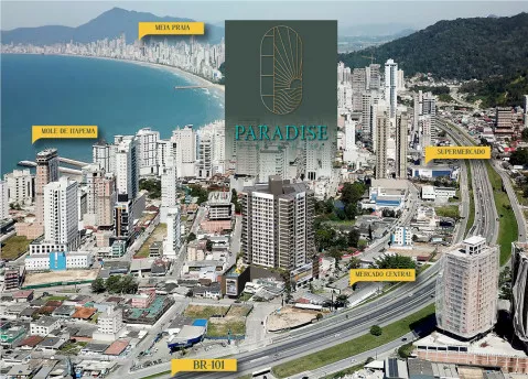 Render do Paradise Home Flats — Itapema 9 em Itapema SC