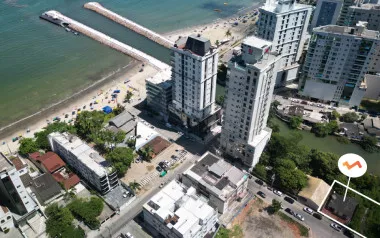 Render do Lumine Residence — abriga a Ponte dos Suspiros 5 em Itapema SC