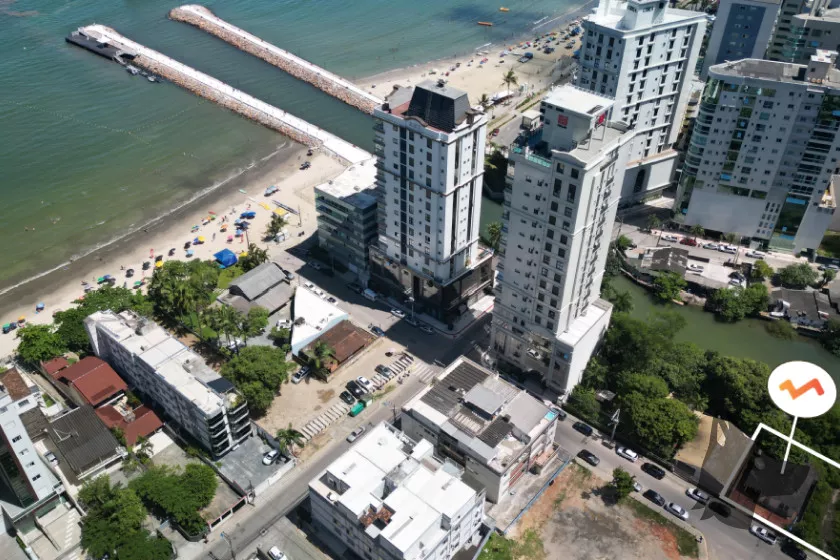 Render do Lumine Residence — abriga a Ponte dos Suspiros 4 em Itapema SC