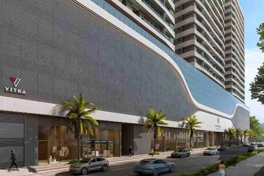 Render do London Exclusive Home Fase 1 — oferece infraestrutura completa 6 em Itapema SC