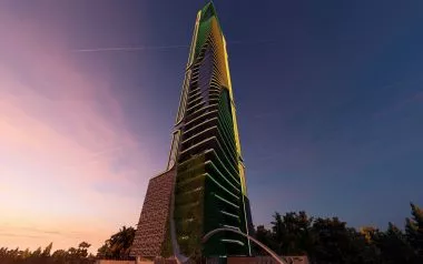 Render do Messias Sky Tower — tradicional 14 em Itapema SC