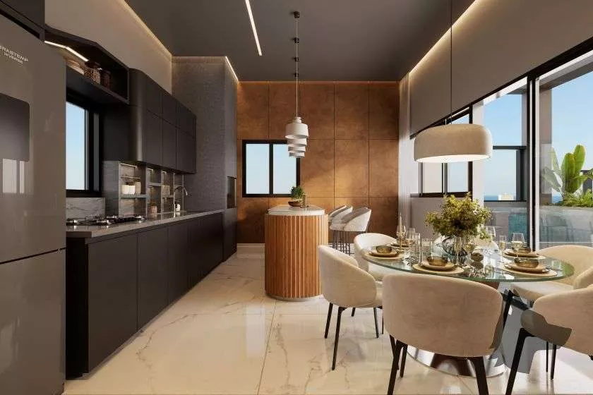 Render do Piatto Residenziale — Meia Praia 15 em Itapema SC