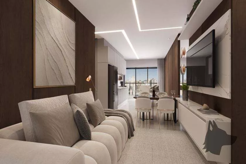 Render do Piatto Residenziale — Meia Praia 8 em Itapema SC