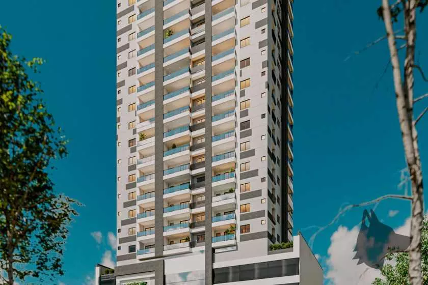 Render do Vallentine Tower — Itapema 8 em Itapema SC