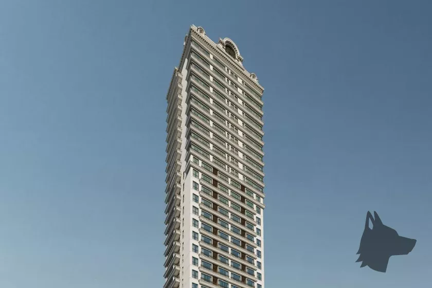 Render do La Maison de Versailles — conta com supermercados como Koch 6 em Itapema SC