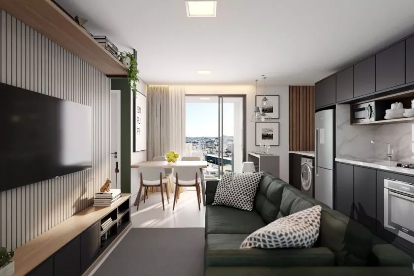 Render do For Seasons Apartments — Itapema 20 em Itapema SC