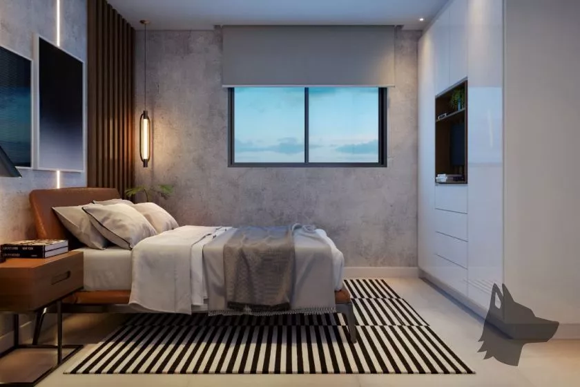 Render do For Seasons Apartments — Itapema 4 em Itapema SC