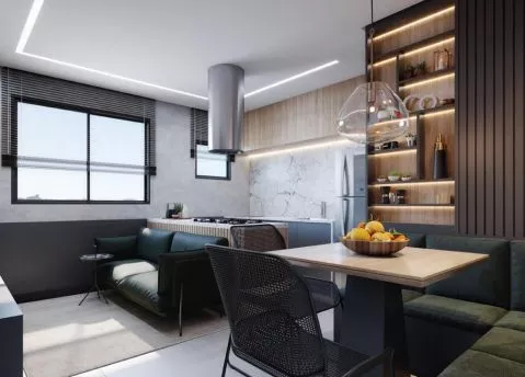 Render do For Seasons Apartments — Itapema 9 em Itapema SC