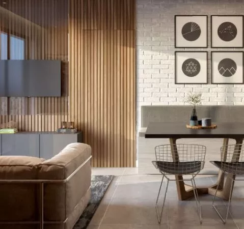 Render do For Seasons Apartments — Itapema 2 em Itapema SC