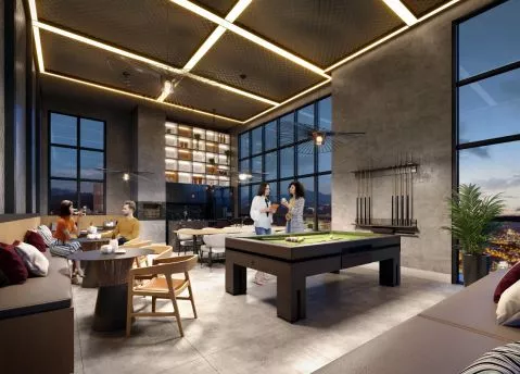 Render do For Seasons Apartments — Itapema 13 em Itapema SC