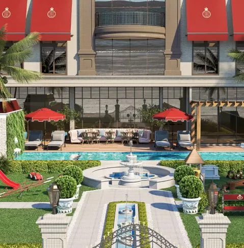 Render do Residencial George VI — Itapema 2 em Itapema SC