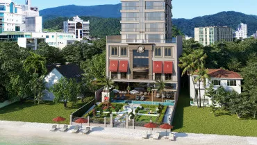 Render do Residencial George VI — Itapema 17 em Itapema SC