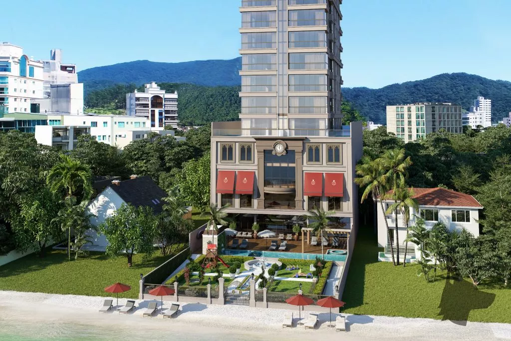 Render do Residencial George VI — Itapema 4 em Itapema SC