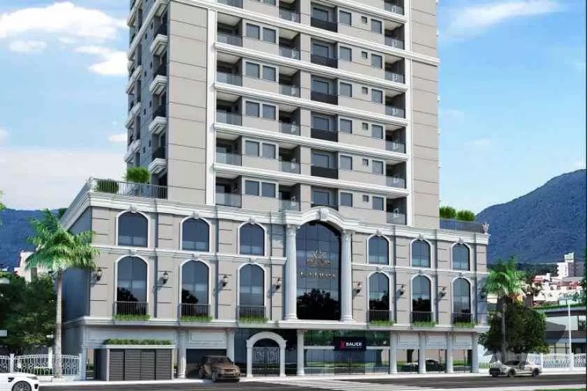 Render do Residencial Kairós — Morretes 15 em Itapema SC