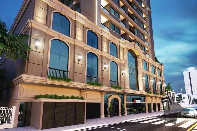 Render do Residencial Kairós — Morretes 17 em Itapema SC