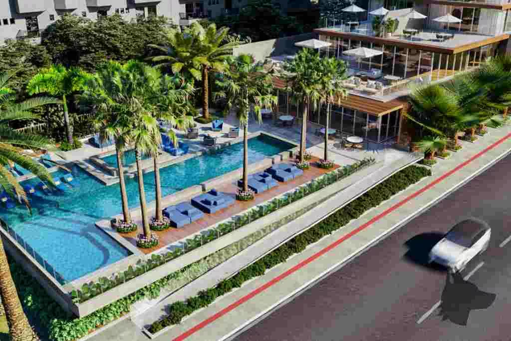 Render do Sunny Coast — icônico e pulso da cidade 16 em Itapema SC
