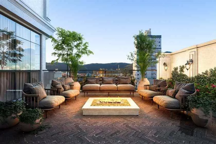 Render do Residencial Francisco I — Castelo Branco e Andorinha 18 em Itapema SC