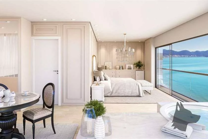 Render do Residencial Francisco I — Castelo Branco e Andorinha 6 em Itapema SC