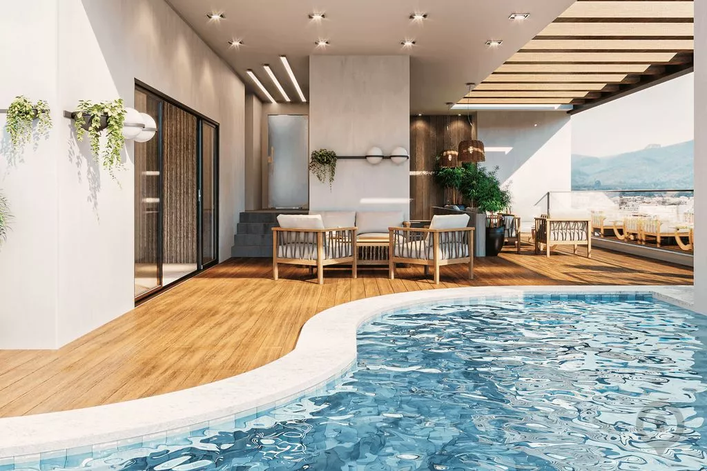 Render do Blanc Residence — Morretes 15 em Itapema SC