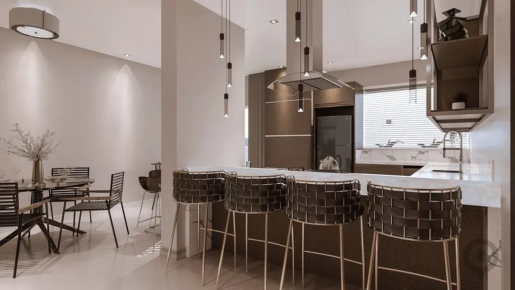 Render do Blanc Residence — Morretes 6 em Itapema SC