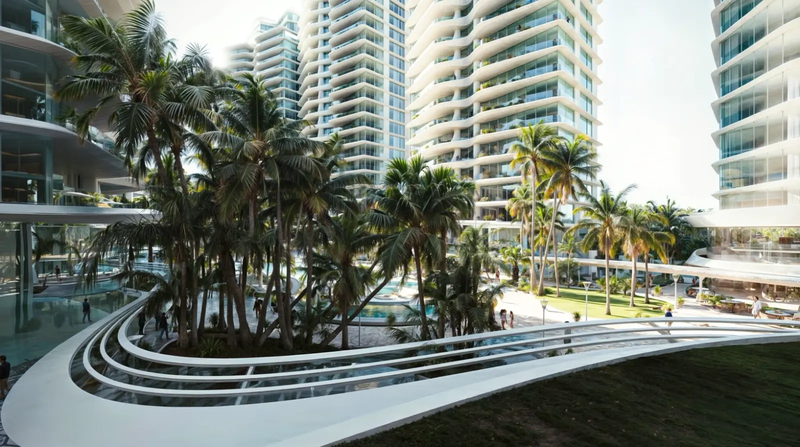 Vista geral do complexo Atmosphere Home Spa