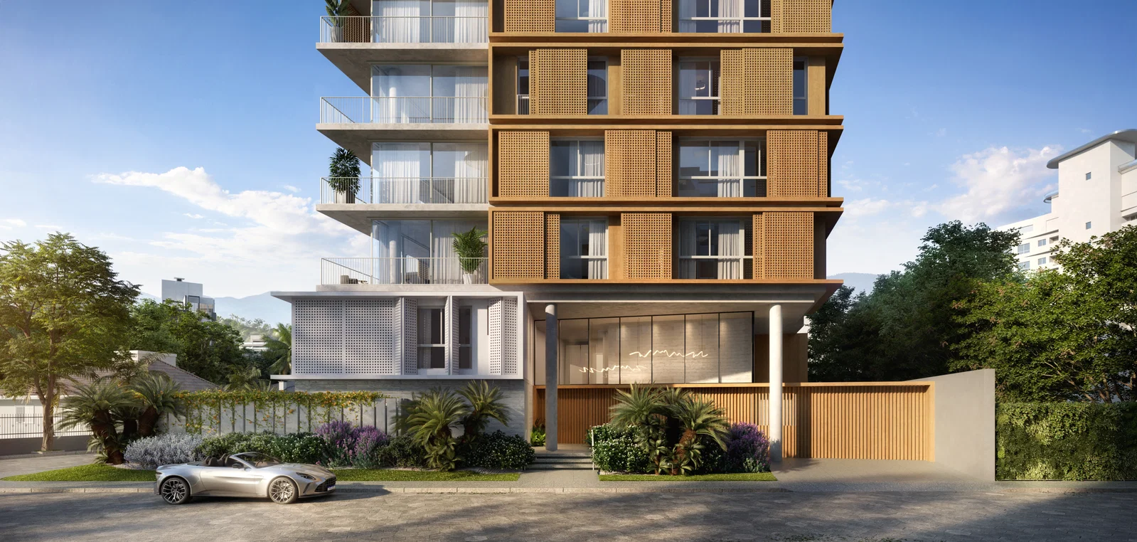 Fachada do Malbec — Empreendimento na Praia Brava Itajaí SC 2 em Praia Brava Itajai SC